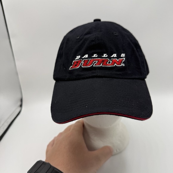Pro Gear Other - Dallas Burn Hat RARE Vintage MLS aka FC Dallas Hat Cap‎ Black Retro